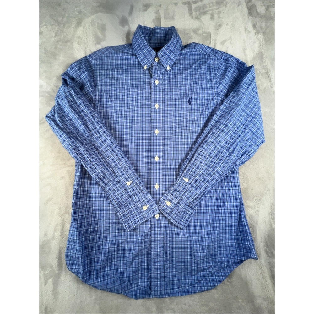 Polo Ralph Lauren‎ Men's Gingham/checker Plaid Shirt Size S/p